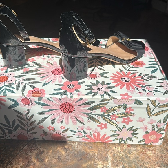 Tory Burch Trudy Block Heel Size 8 - Picture 4 of 8